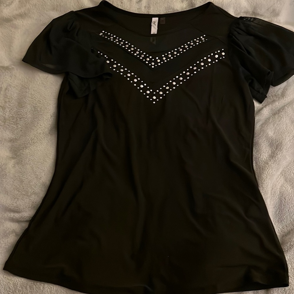 Women’s Studded Front Dress Top